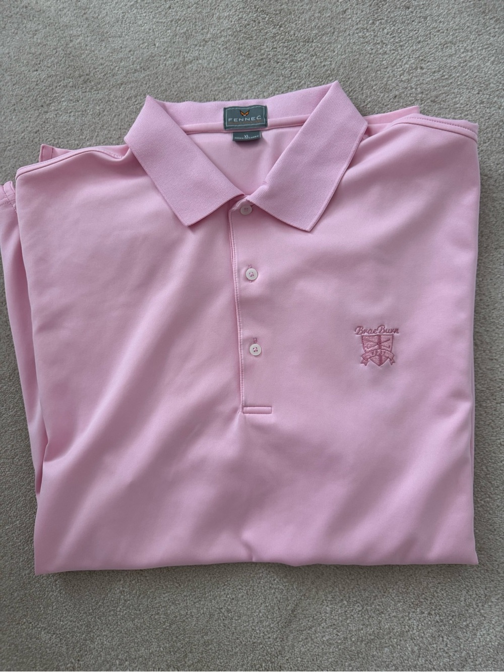 Fennec Pink Men’s Polo Shirt XL
